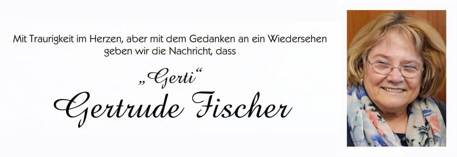 Gerti Fischer + 2025 #pfarreparsch