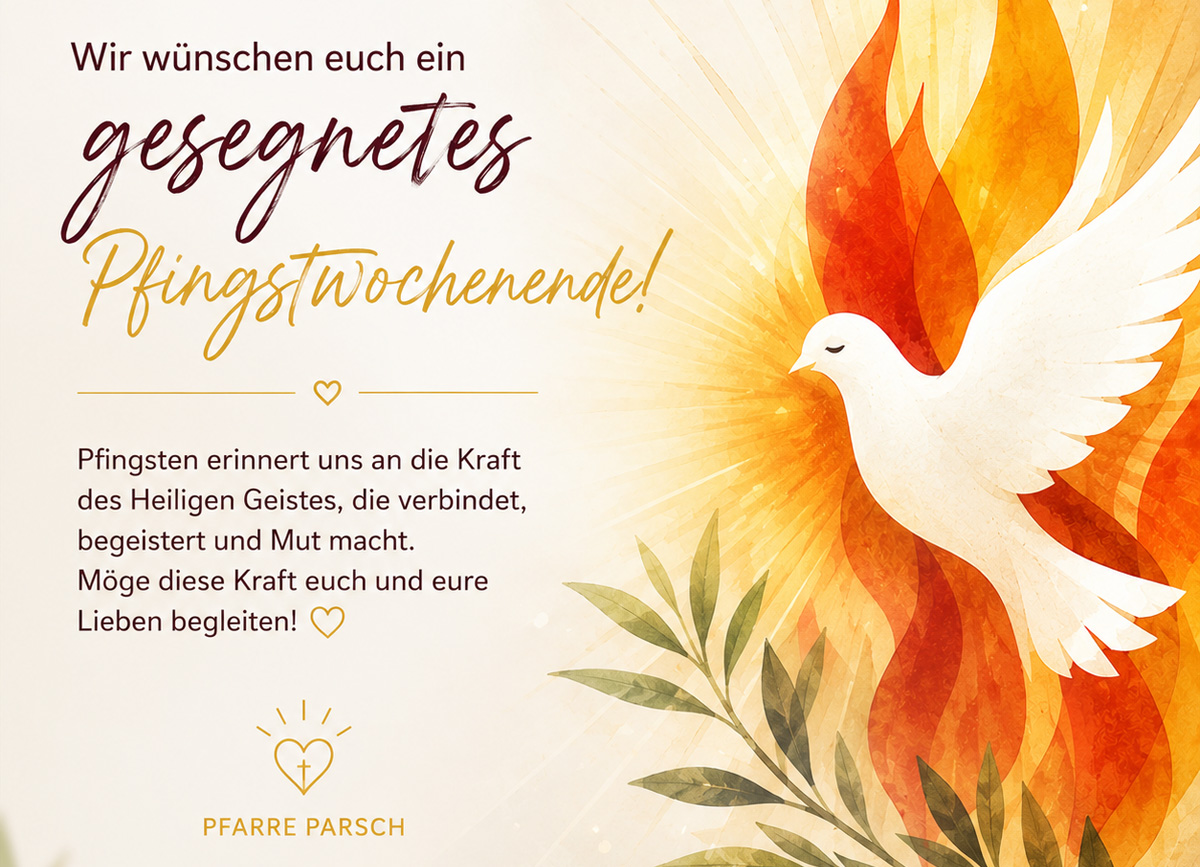 Pfingsten 2026 #pfarreparsch