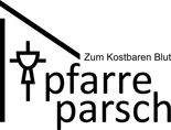 Logo Pfarre Parsch schwarz weiss